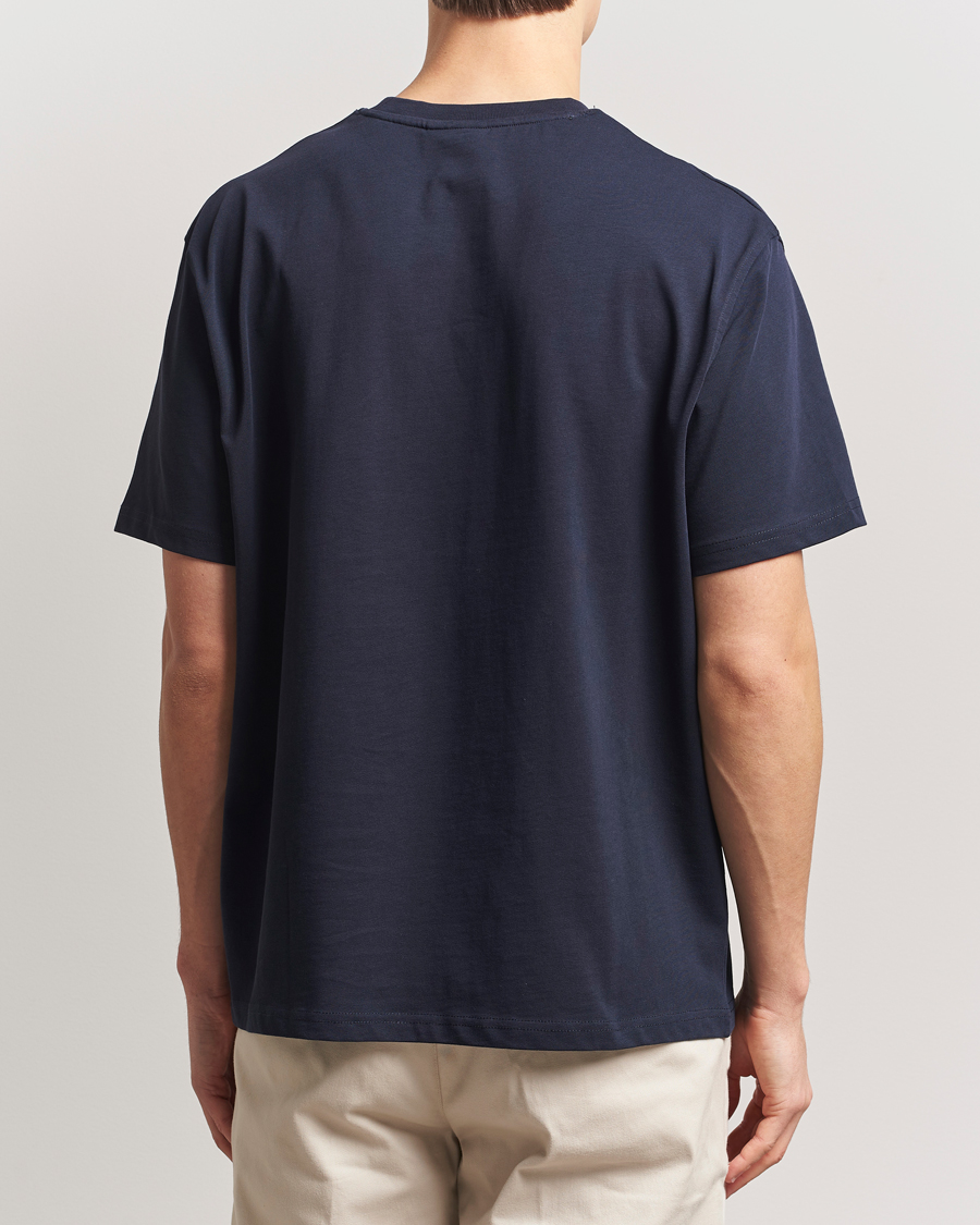 Hombres | Camisetas | LES DEUX | Crew T-Shirt Dark Navy