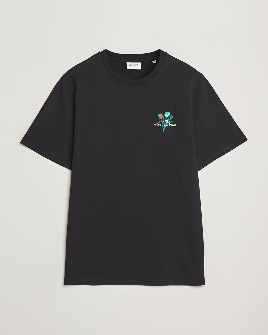 Hombres | Camisetas | LES DEUX | Bruno Café T-Shirt Black