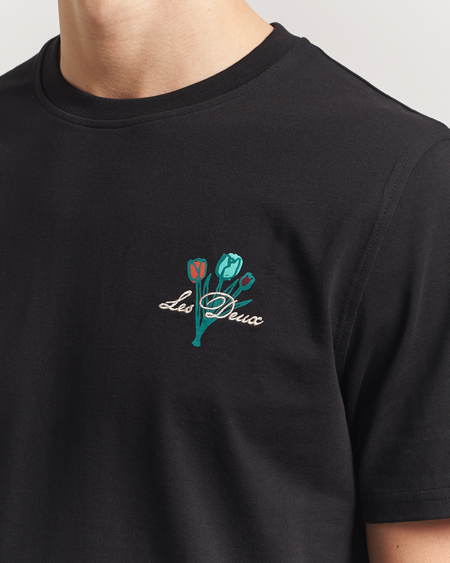 Hombres | Camisetas | LES DEUX | Bruno Café T-Shirt Black