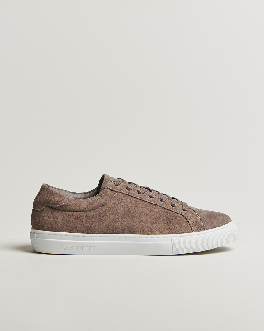 Hombres | Les Deux Theodor Suede Sneakers Dove Grey | LES DEUX | Theodor Suede Sneakers Dove Grey