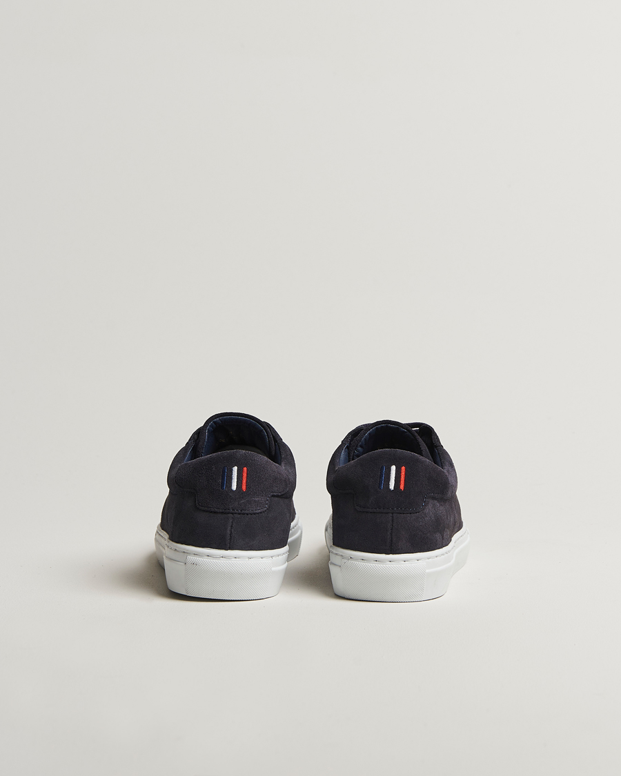 Hombres | Zapatillas | LES DEUX | Theodor Suede Sneakers Navy