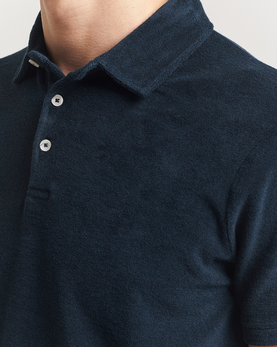 Hombres | Polos | Altea | Terry Cotton Polo Navy