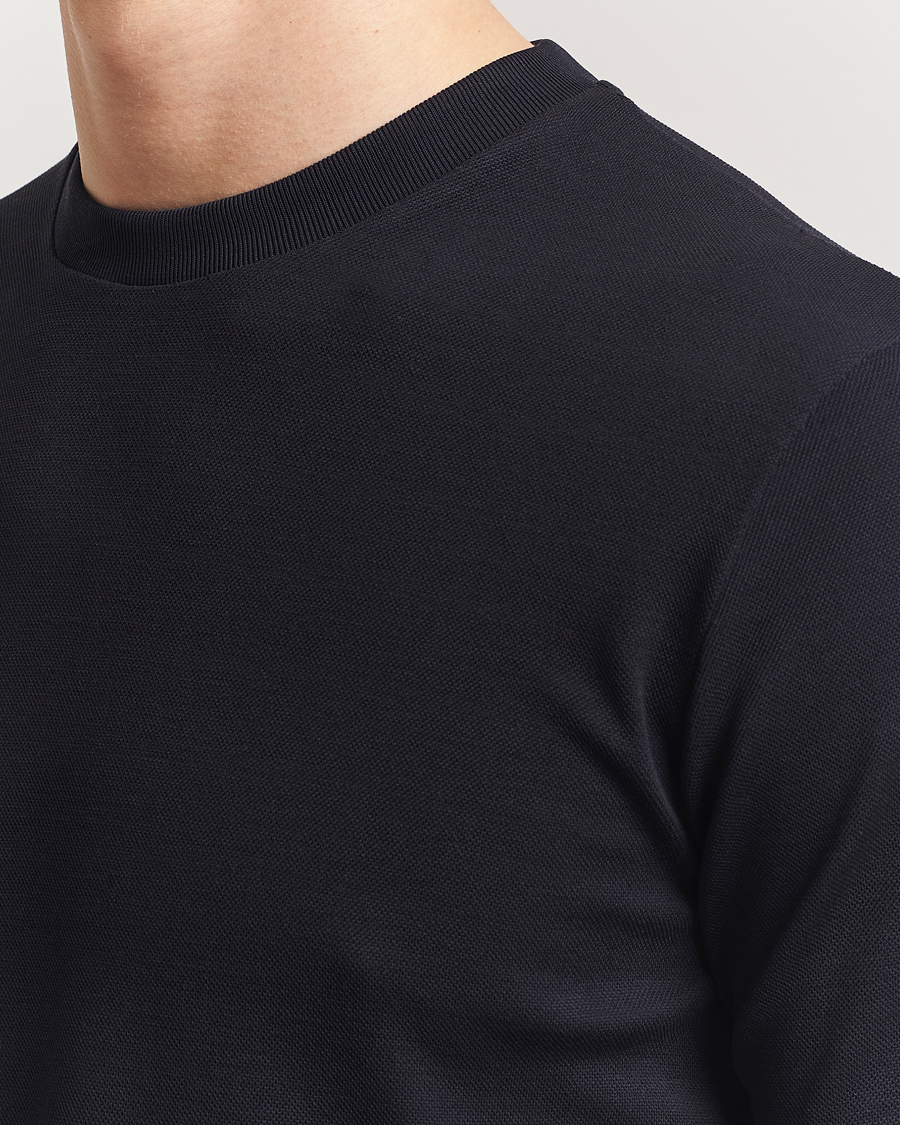 Hombres | Camisetas | Altea | Jersey Piquet T-Shirt Navy