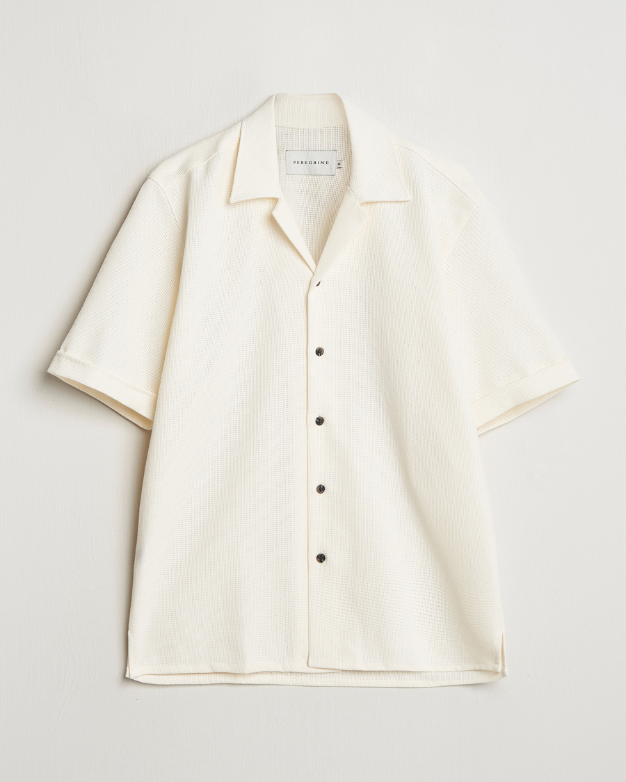 Hombres | Camisas | Peregrine | Quay Cuban Collar Shirt White
