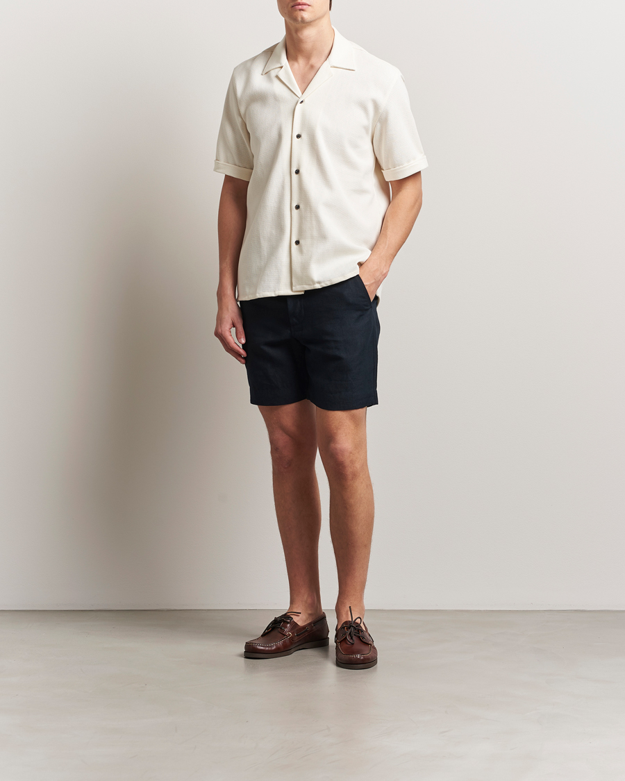 Hombres | Camisas | Peregrine | Quay Cuban Collar Shirt White