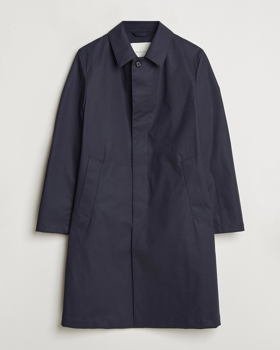 Hombres | Abrigos y chaquetas | Mackintosh | Dunkeld Car Coat Navy