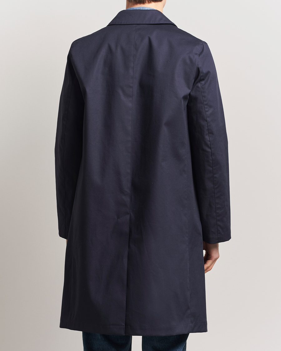 Hombres | Abrigos y chaquetas | Mackintosh | Dunkeld Car Coat Navy