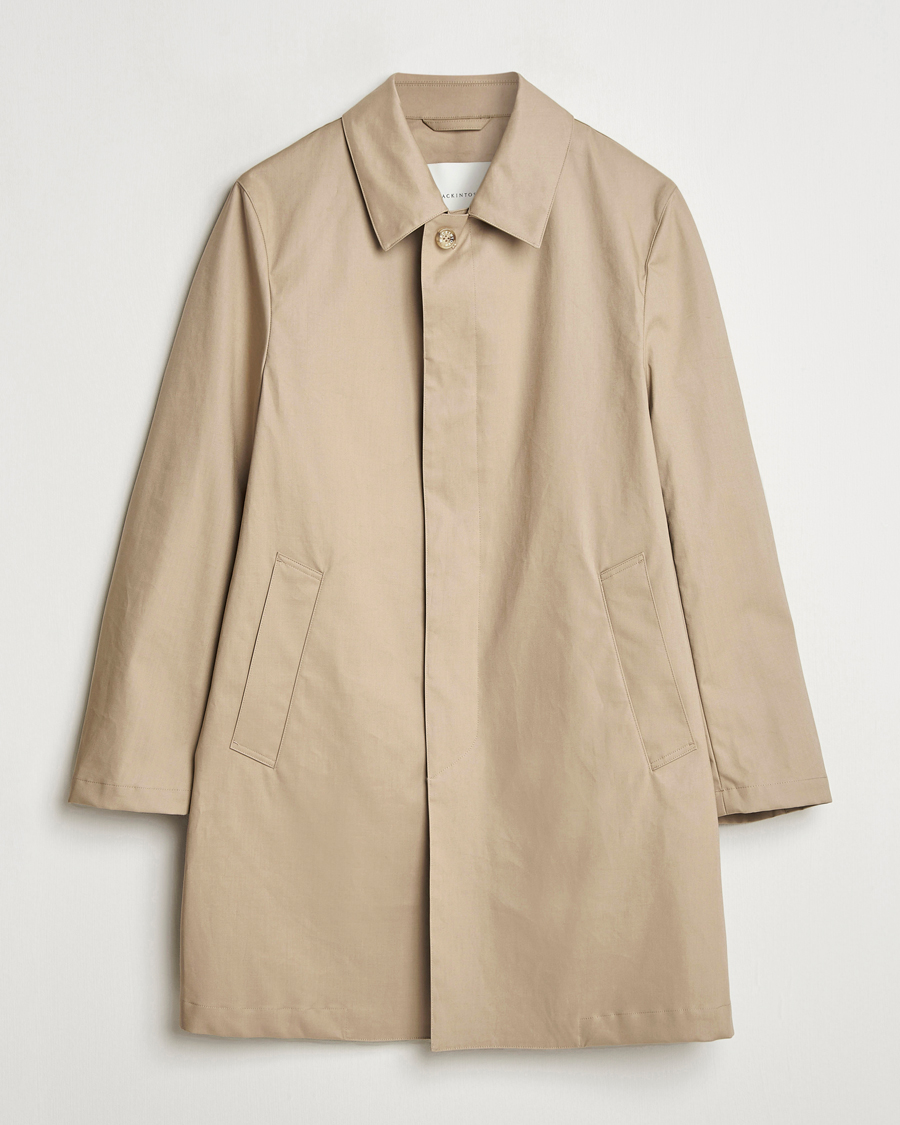 Hombres | Abrigos y chaquetas | Mackintosh | Donoon Car Coat Fawn