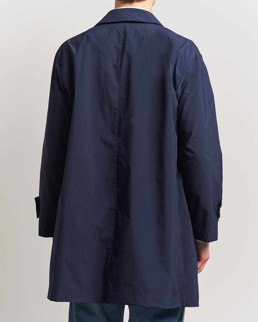 Hombres | Abrigos y chaquetas | Mackintosh | Humbie GTS Car Coat Navy