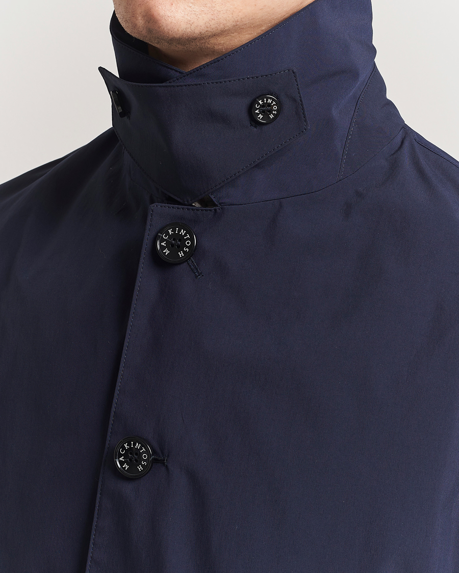 Hombres | Abrigos y chaquetas | Mackintosh | Humbie GTS Car Coat Navy