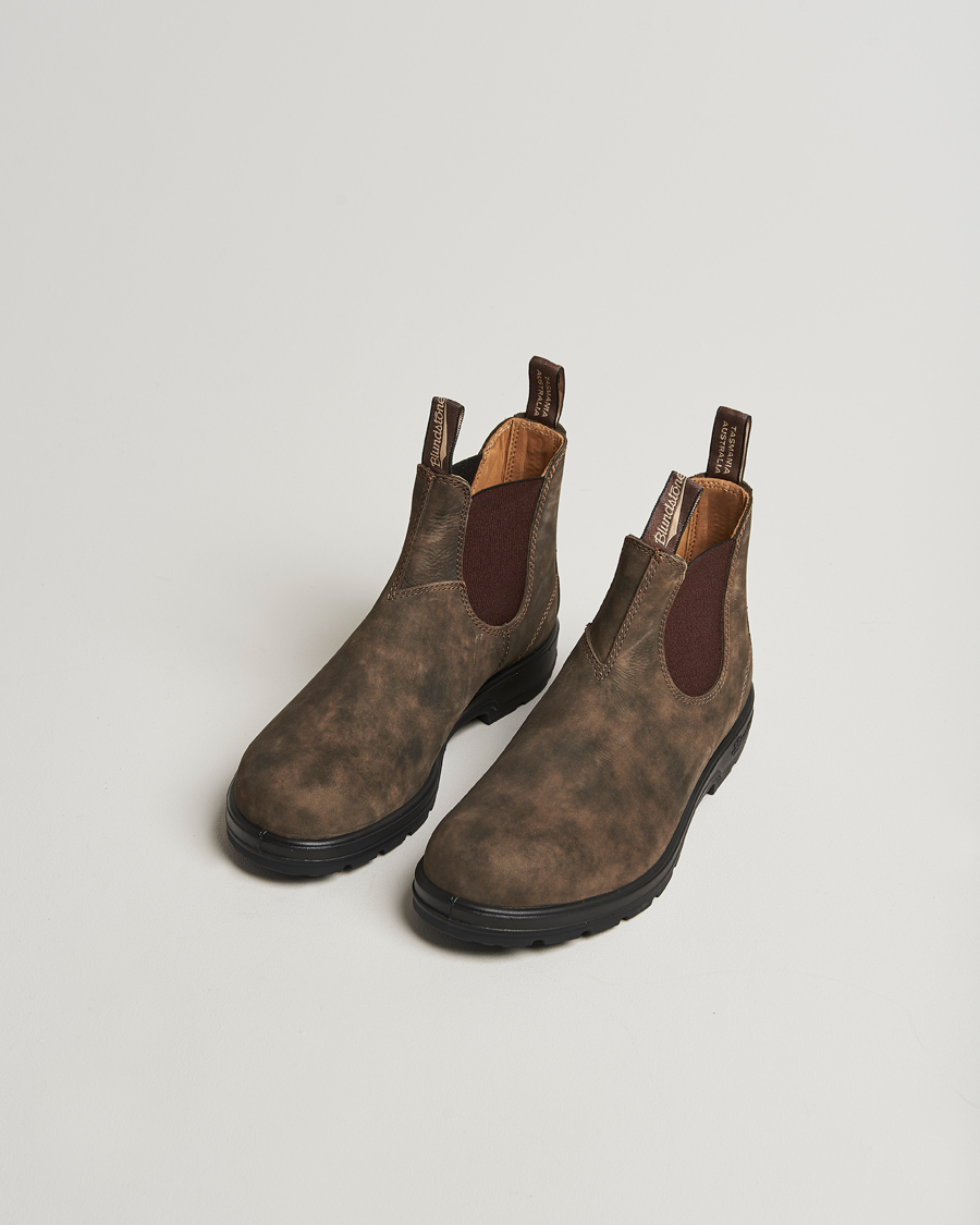 Hombres | Botas | Blundstone | 585 Original Leather Chelsea Boot Rustic Brown