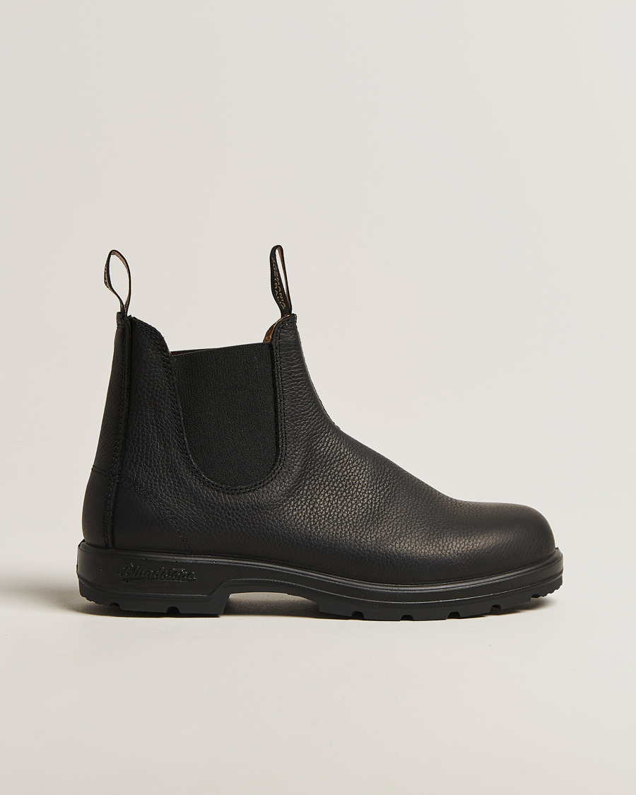 Hombres | Blundstone 1447 Classic Leather Chelsea Boot Black Pebble | Blundstone | 1447 Classic Leather Chelsea Boot Black Pebble