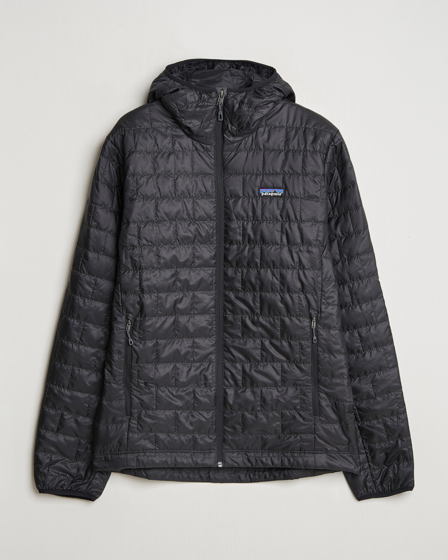 Hombres | Abrigos y chaquetas | Patagonia | Nano Puff Hood Black