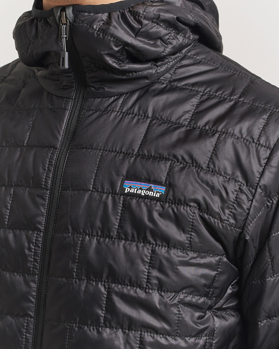 Hombres | Abrigos y chaquetas | Patagonia | Nano Puff Hood Black