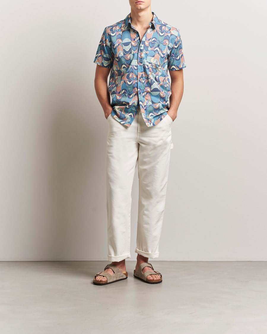 Hombres | Camisas | Patagonia | Go To Short Sleeve Shirt Still Blue