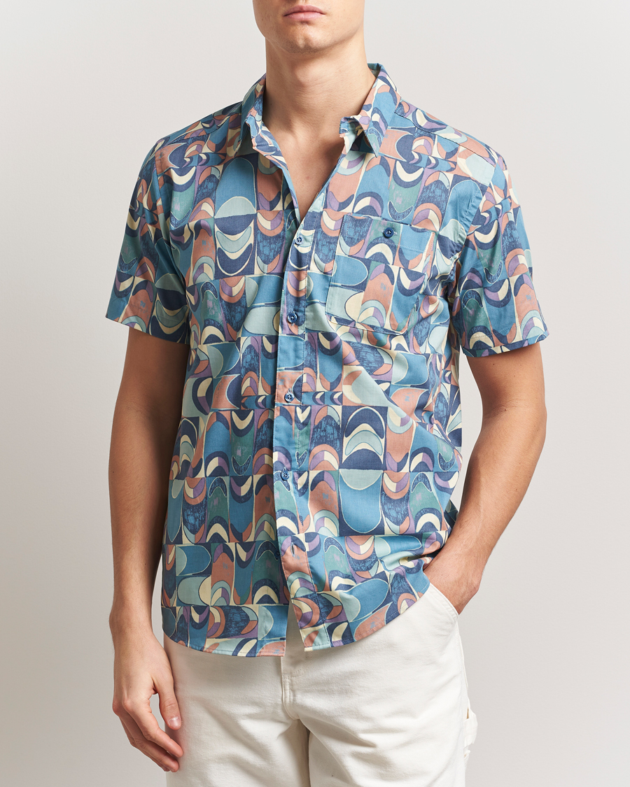 Hombres | Camisas | Patagonia | Go To Short Sleeve Shirt Still Blue