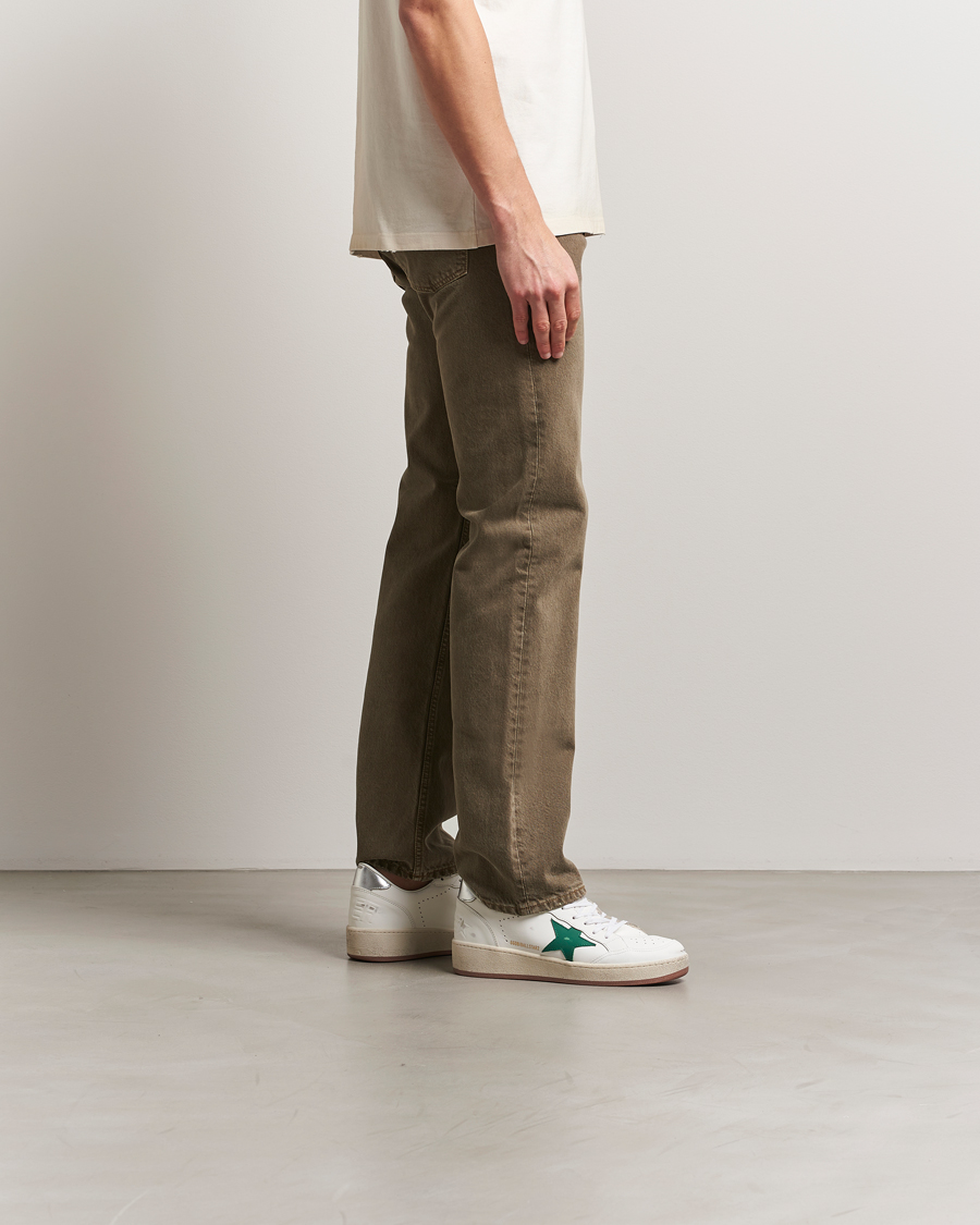 Hombres | Golden Goose Ball Star 2 Sneakers White/Green | Golden Goose | Ball Star 2 Sneakers White/Green