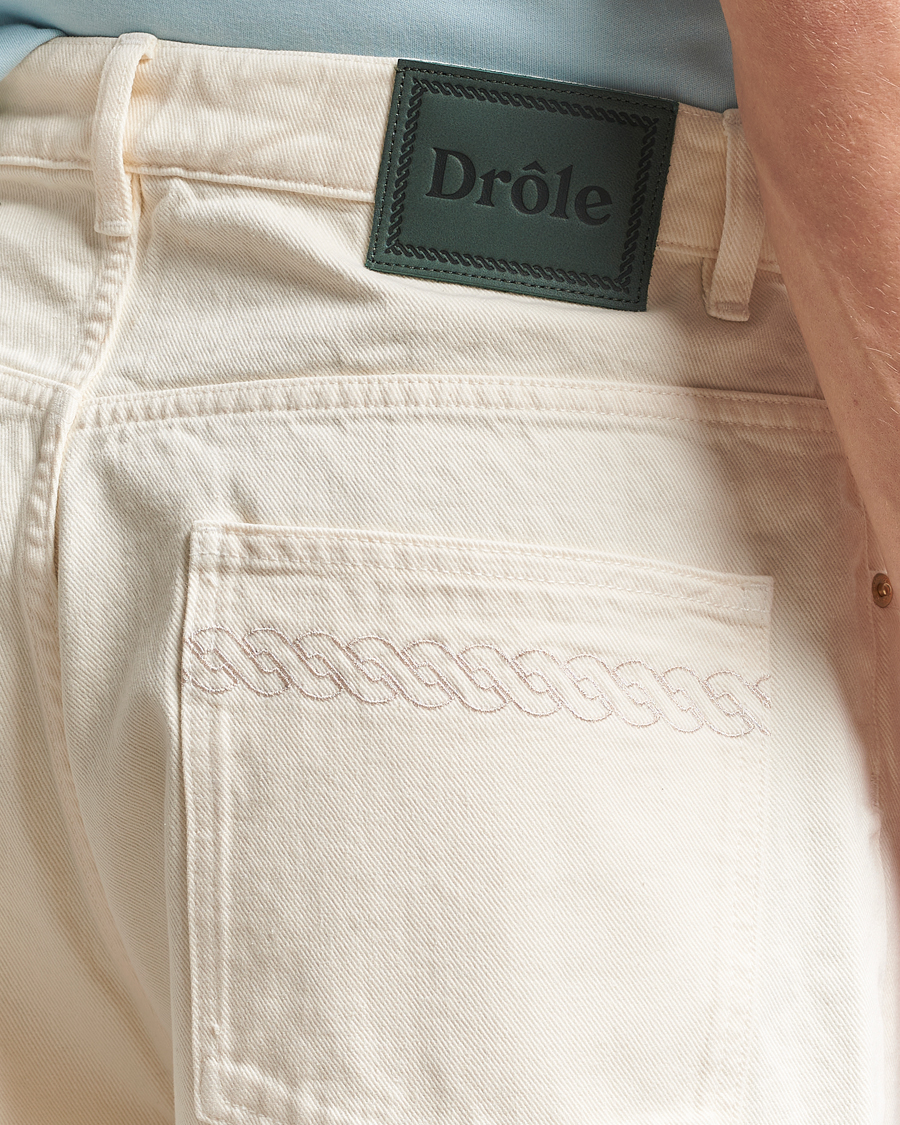 Hombres | Vaqueros | Drôle de Monsieur | Wide Fit Jeans Off White