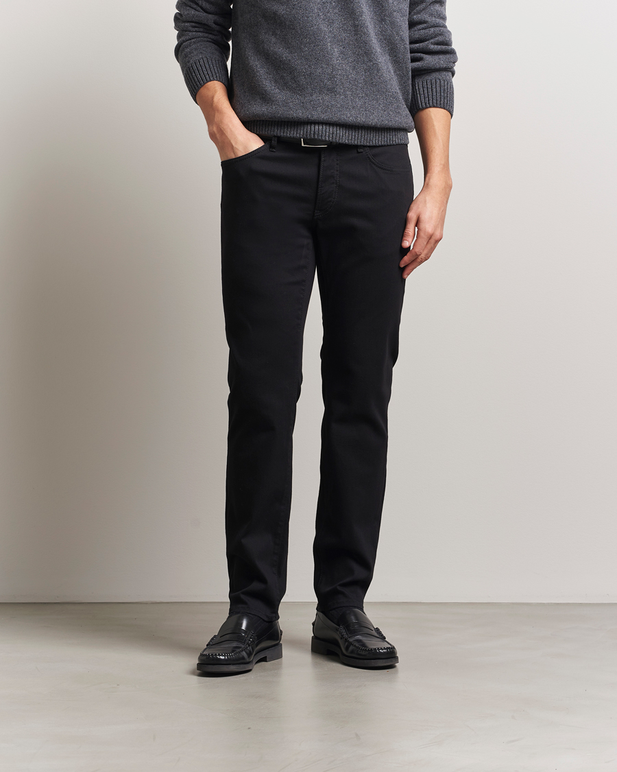 Hombres | Pantalones | Brax | Chuck Hi-Flex Denim Perma Black