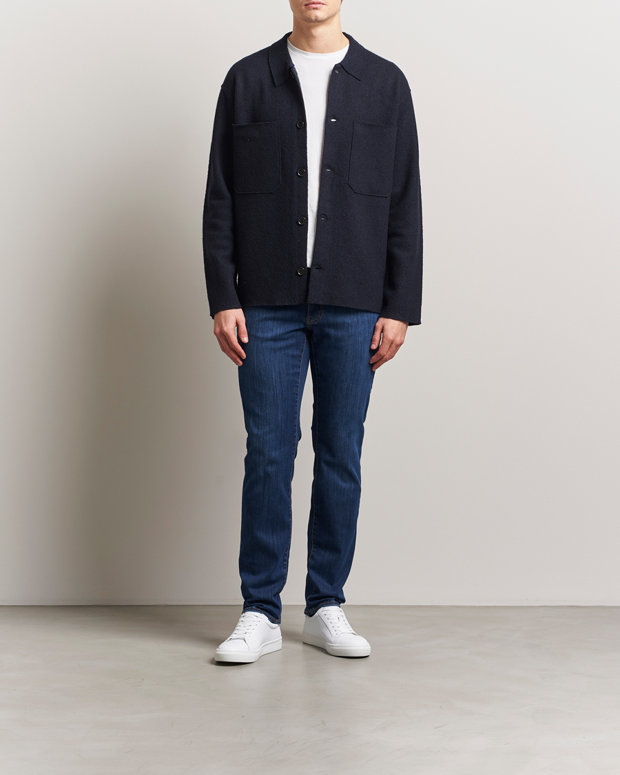 Hombres | Vaqueros | Brax | Chuck Hi-Flex Denim Dark Used