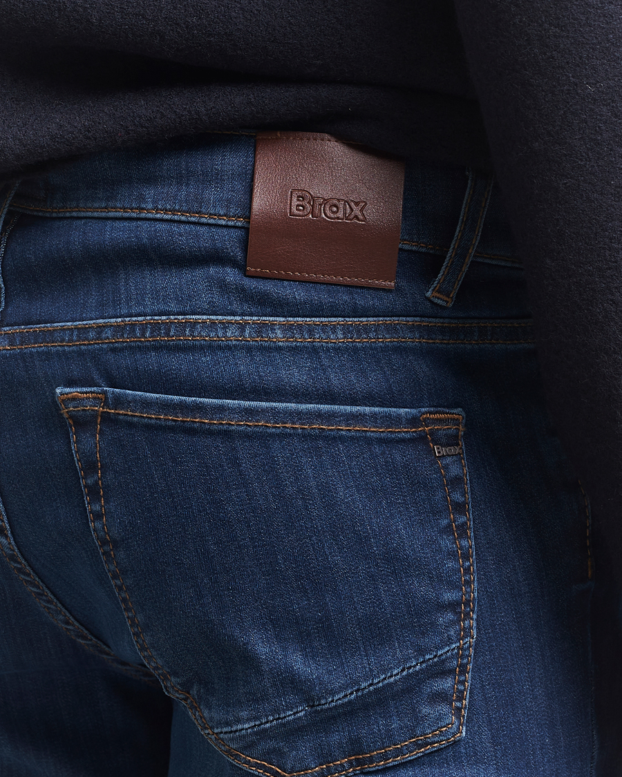 Hombres | Vaqueros | Brax | Chuck Hi-Flex Denim Dark Used