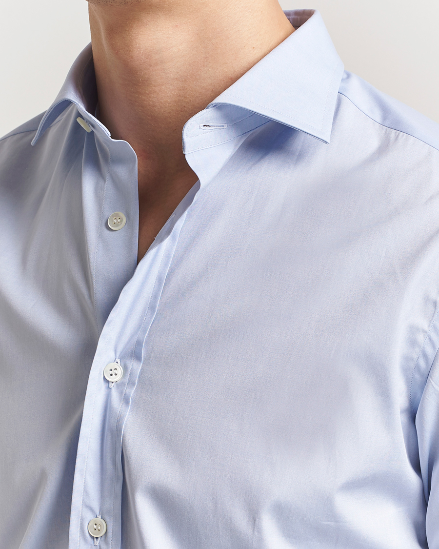 Hombres | Camisas | Brioni | Classic Dress Shirt Light Blue