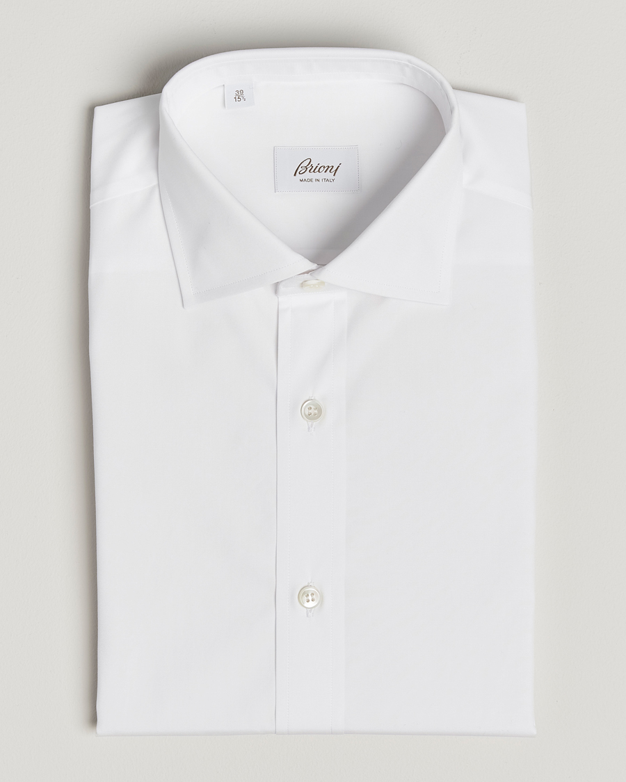Hombres | Camisas | Brioni | Slim Fit Dress Shirt White