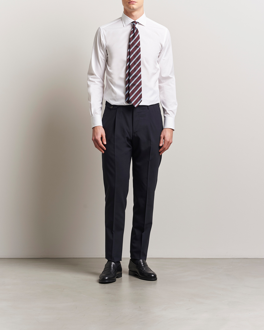 Hombres | Camisas | Brioni | Slim Fit Dress Shirt White
