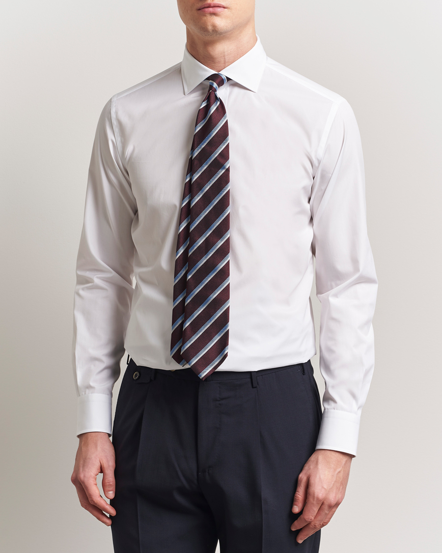 Hombres | Camisas | Brioni | Slim Fit Dress Shirt White