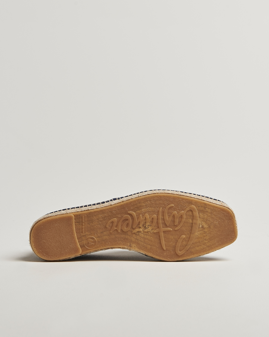 Hombres | Alpargatas | Castañer | Pablo Washed Canvas Espadrilles Azul Marino