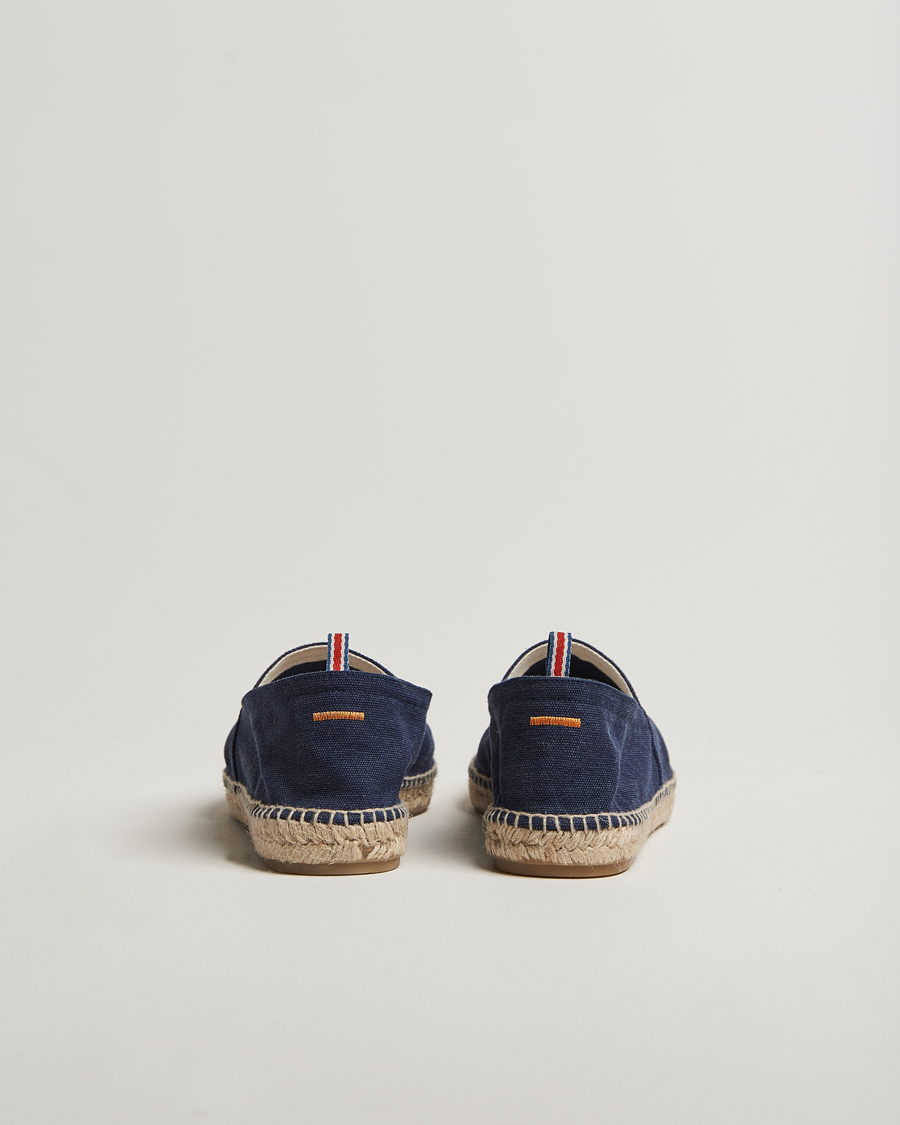 Hombres | Alpargatas | Castañer | Pablo Washed Canvas Espadrilles Azul Marino