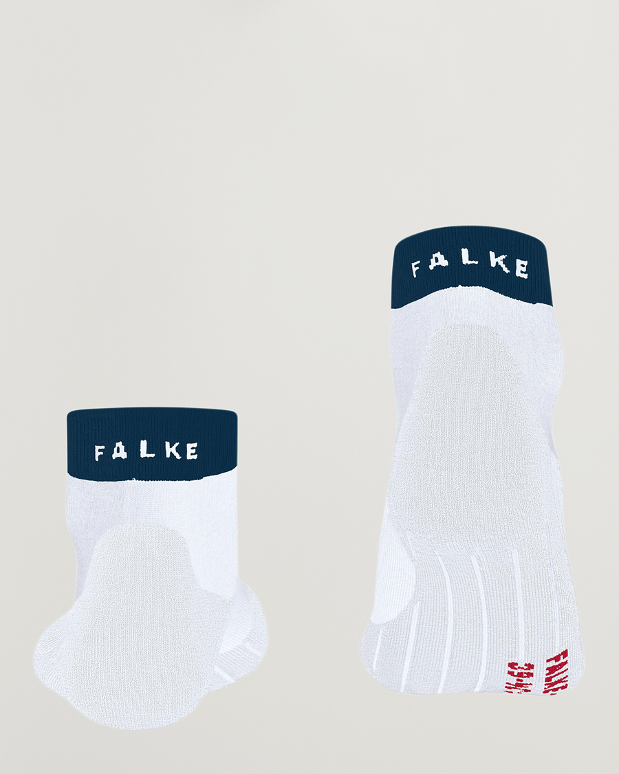 Hombres | Ropa interior y calcetines | Falke Sport | RU4 Endurance Short Running Socks White