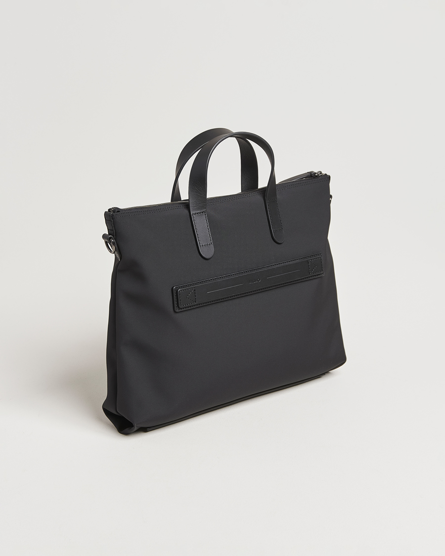 Hombres | Bolsos | Mismo | M/S Canvas Slim Brief Eclipse Black/Black