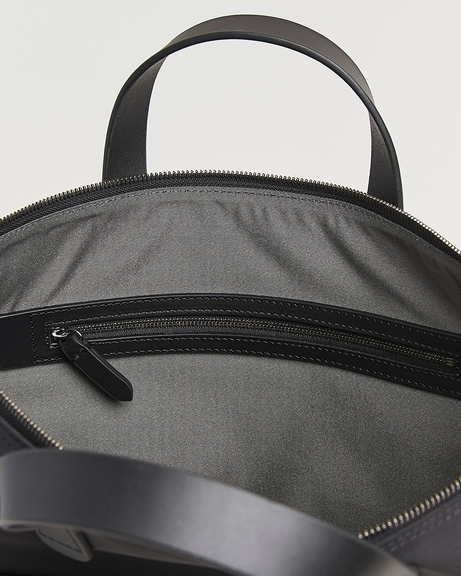 Hombres | Bolsos | Mismo | M/S Canvas Slim Brief Eclipse Black/Black