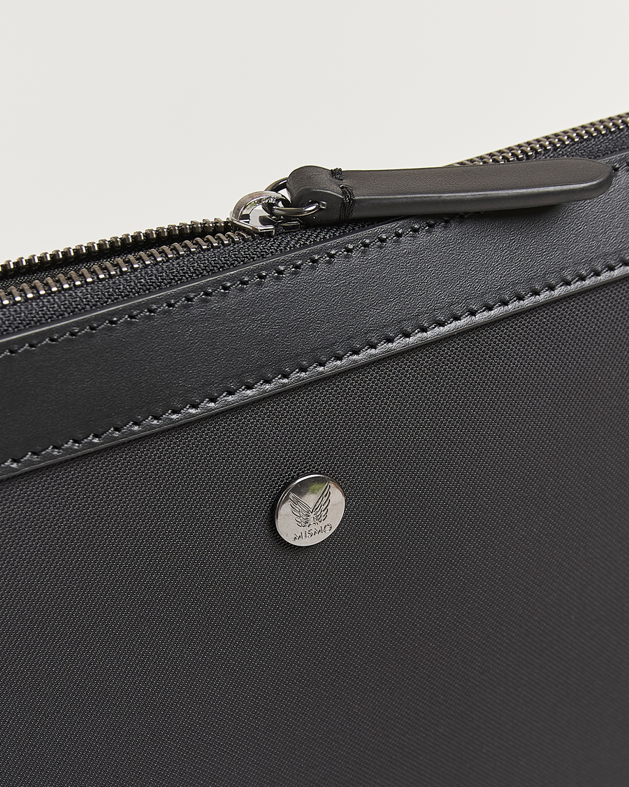 Hombres | Bolsos | Mismo | M/S Nylon Pouch Large Eclipse Black/Black