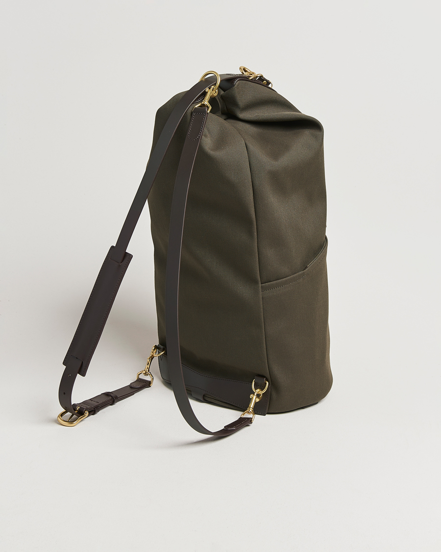 Hombres | Bolsos | Mismo | M/S Carpet Bag Army/Dark Brown