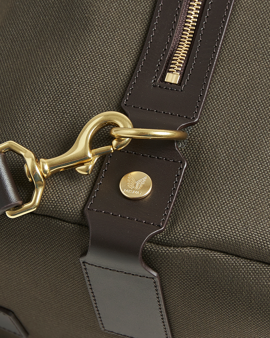 Hombres | Bolsos | Mismo | M/S Carpet Bag Army/Dark Brown