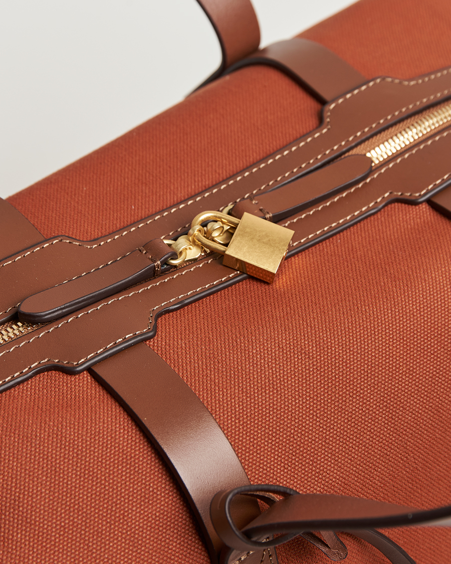 Hombres | Mismo M/S Avail 48h Nylon Weekendbag Terracotta/Cuoio | Mismo | M/S Avail 48h Nylon Weekendbag Terracotta/Cuoio