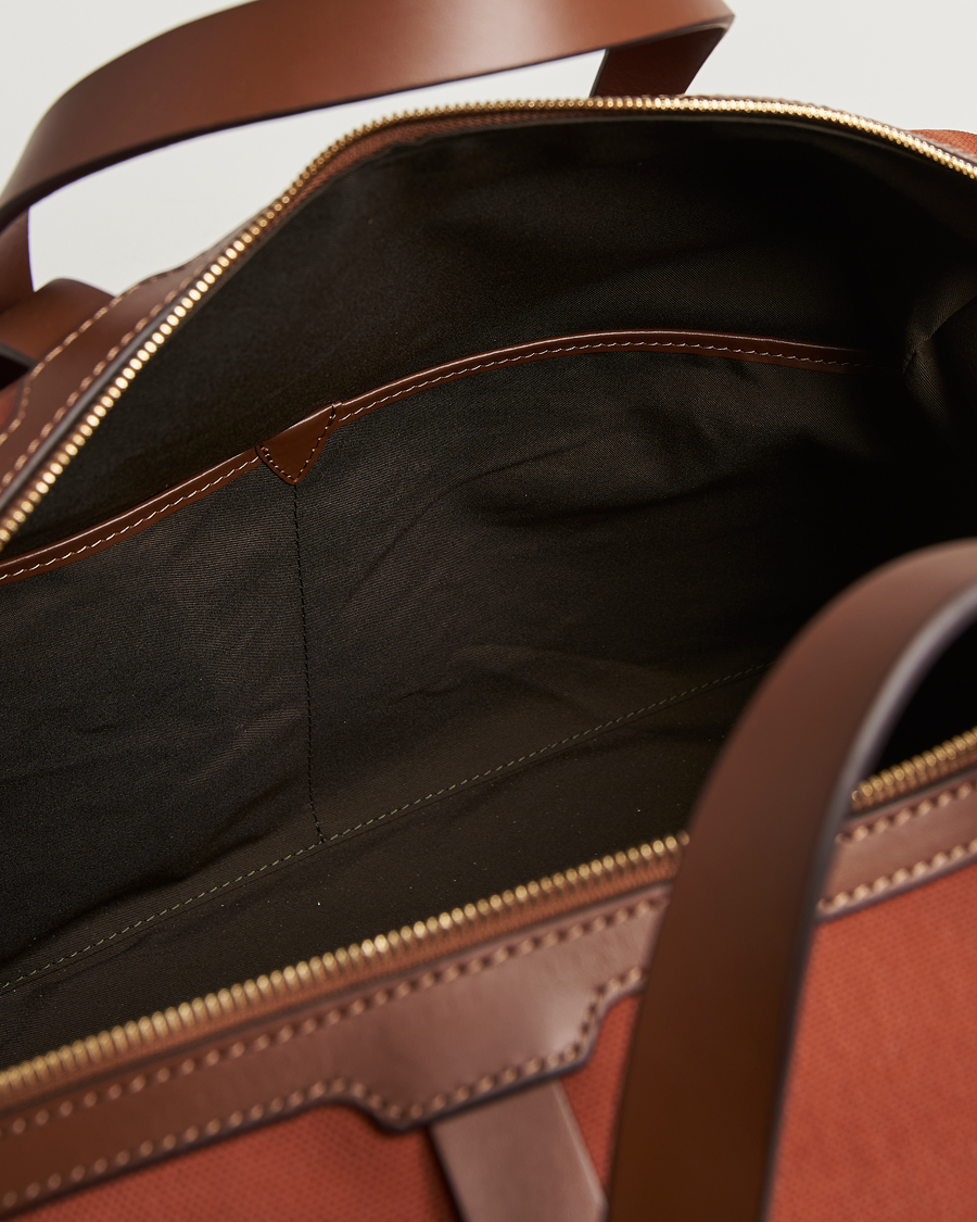 Hombres | Mismo M/S Avail 48h Nylon Weekendbag Terracotta/Cuoio | Mismo | M/S Avail 48h Nylon Weekendbag Terracotta/Cuoio
