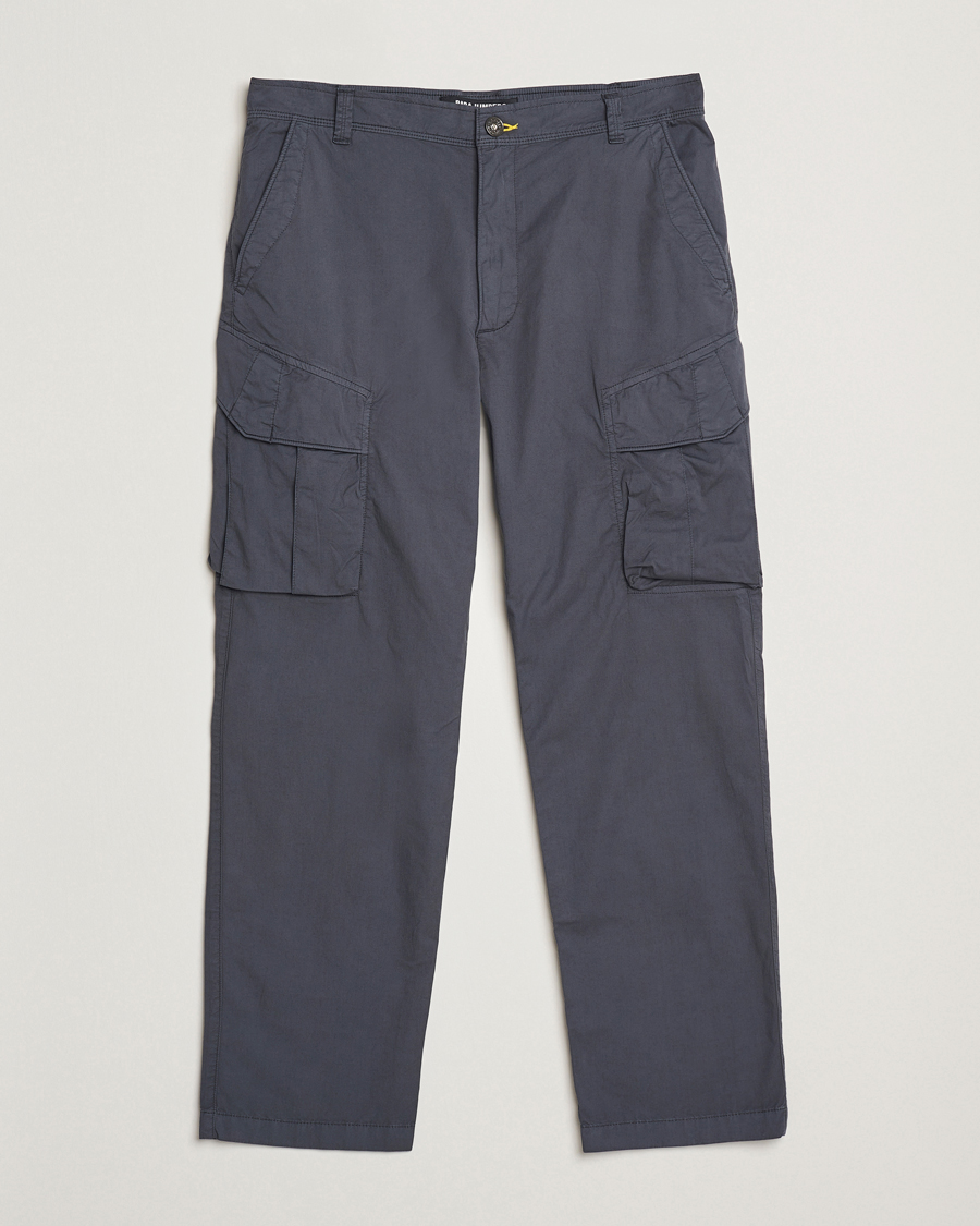 Hombres | Pantalones | Parajumpers | Edmund Garment Dyed Twill Cargo Pants Gargoyle