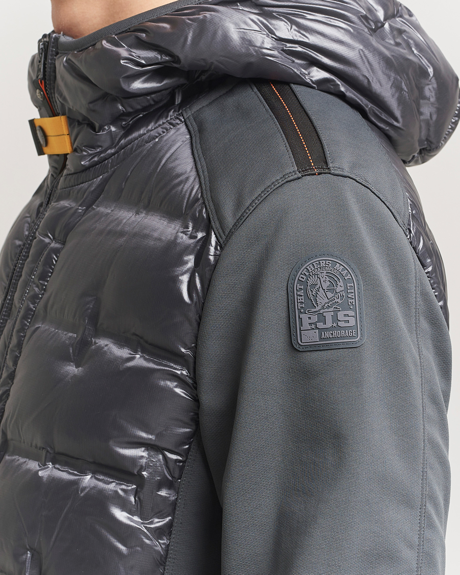 Hombres | Abrigos y chaquetas | Parajumpers | Faron Techno Hybrid Hooded Jacket Gargoyle