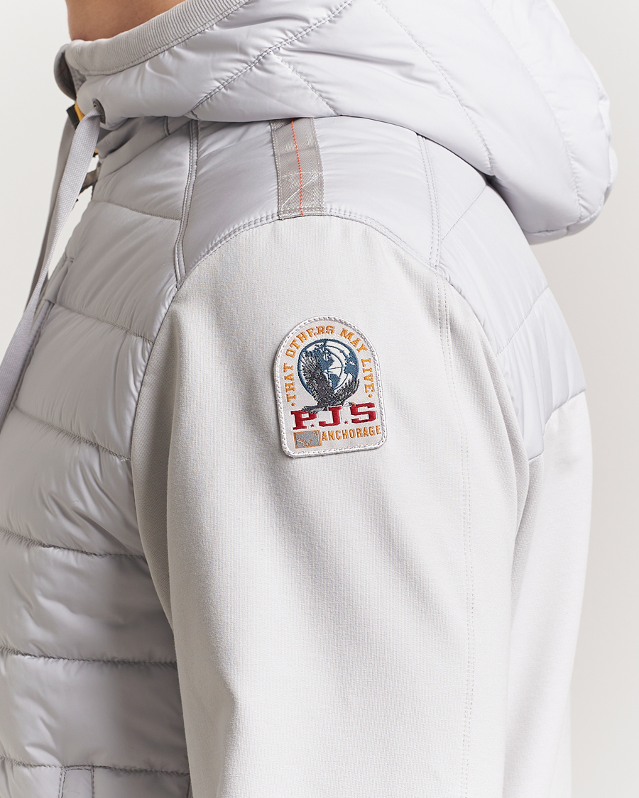 Hombres | Abrigos y chaquetas | Parajumpers | Ivor Hybrid Hooded Jacket Ghiaccio