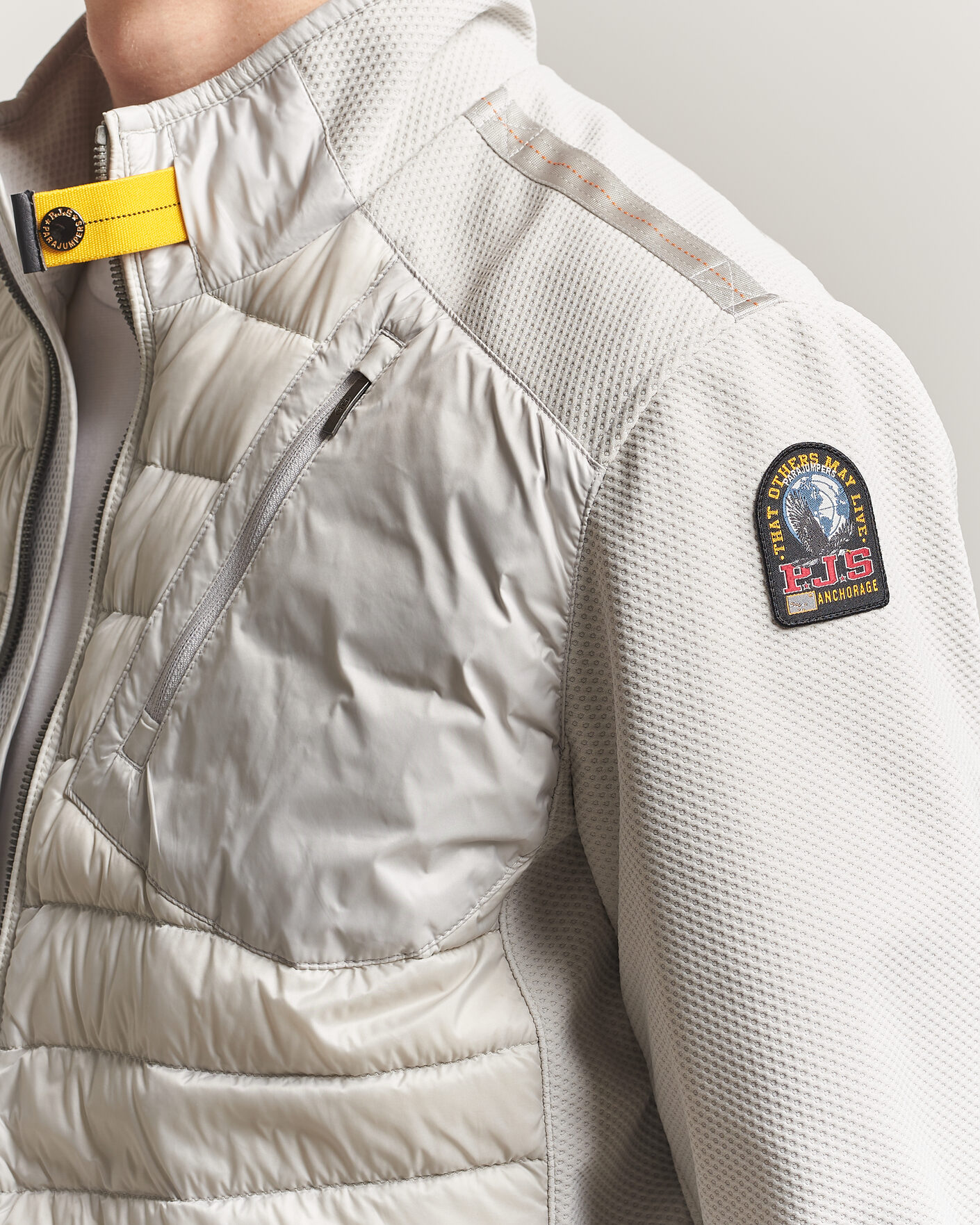 Hombres | Abrigos y chaquetas | Parajumpers | Jayden Mesh Hybrid Jacket Ghiaccio