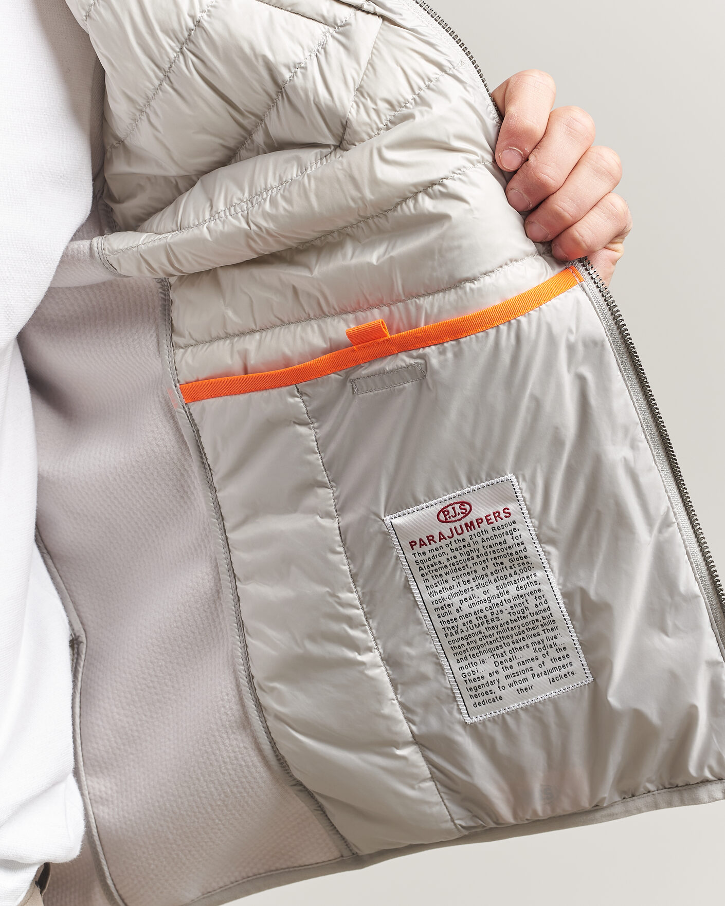 Hombres | Abrigos y chaquetas | Parajumpers | Jayden Mesh Hybrid Jacket Ghiaccio