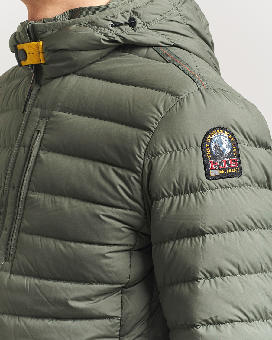 Hombres | Abrigos y chaquetas | Parajumpers | Last Minute Super Lightweight Hooded Jacket Thyme Green