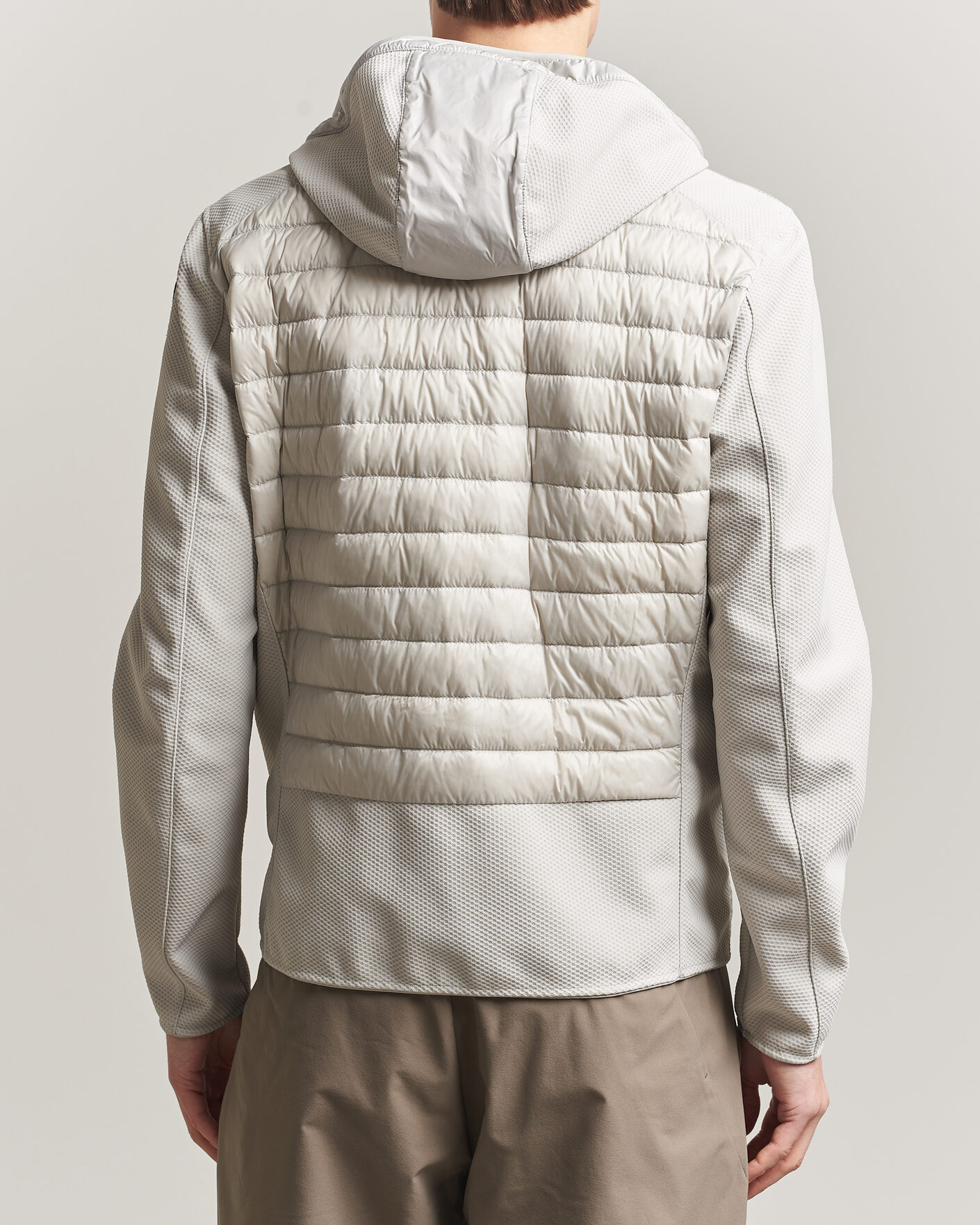 Hombres | Abrigos y chaquetas | Parajumpers | Nolan Mesh Hooded Hybrid Ghiaccio