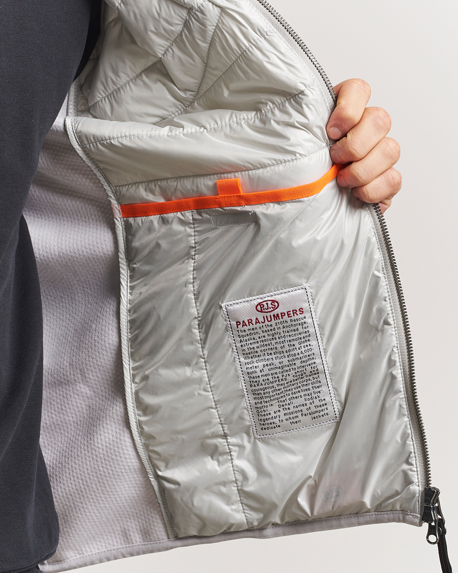 Hombres | Abrigos y chaquetas | Parajumpers | Nolan Mesh Hooded Hybrid Ghiaccio