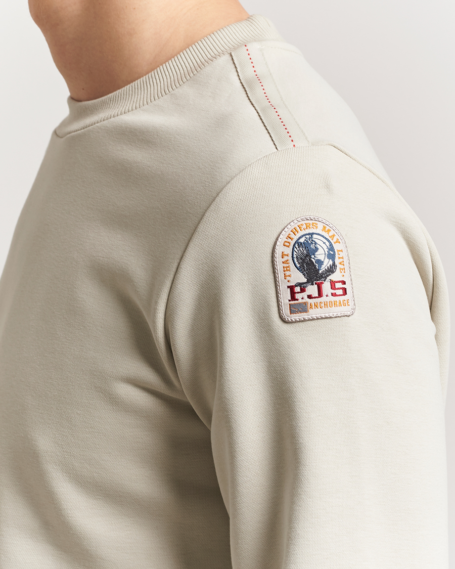 Hombres | Jerséis y prendas de punto | Parajumpers | K2 Super Easy Crew Neck Sweatshirt Asparagus