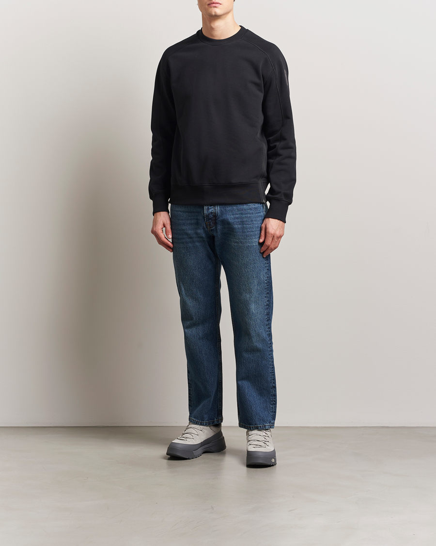 Hombres | Jerséis y prendas de punto | Parajumpers | Snook Techno Fleece Sweatshirt Black