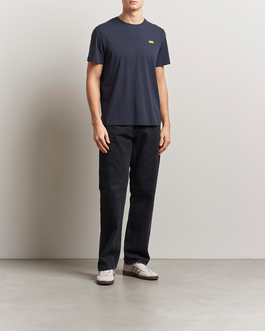 Hombres | Camisetas | Parajumpers | Iconic Crew Neck T-Shirt Blue Navy